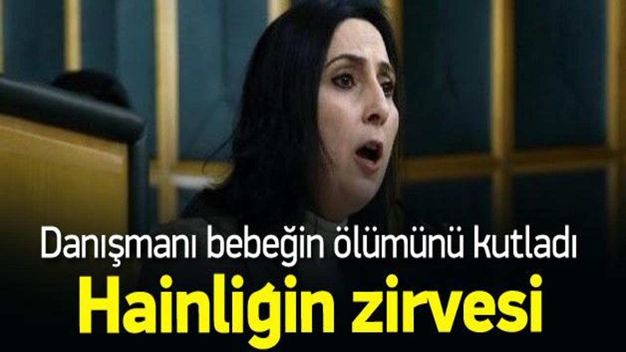 Yüksekdağ'ın danışmanı PKK saldırısını kutladı