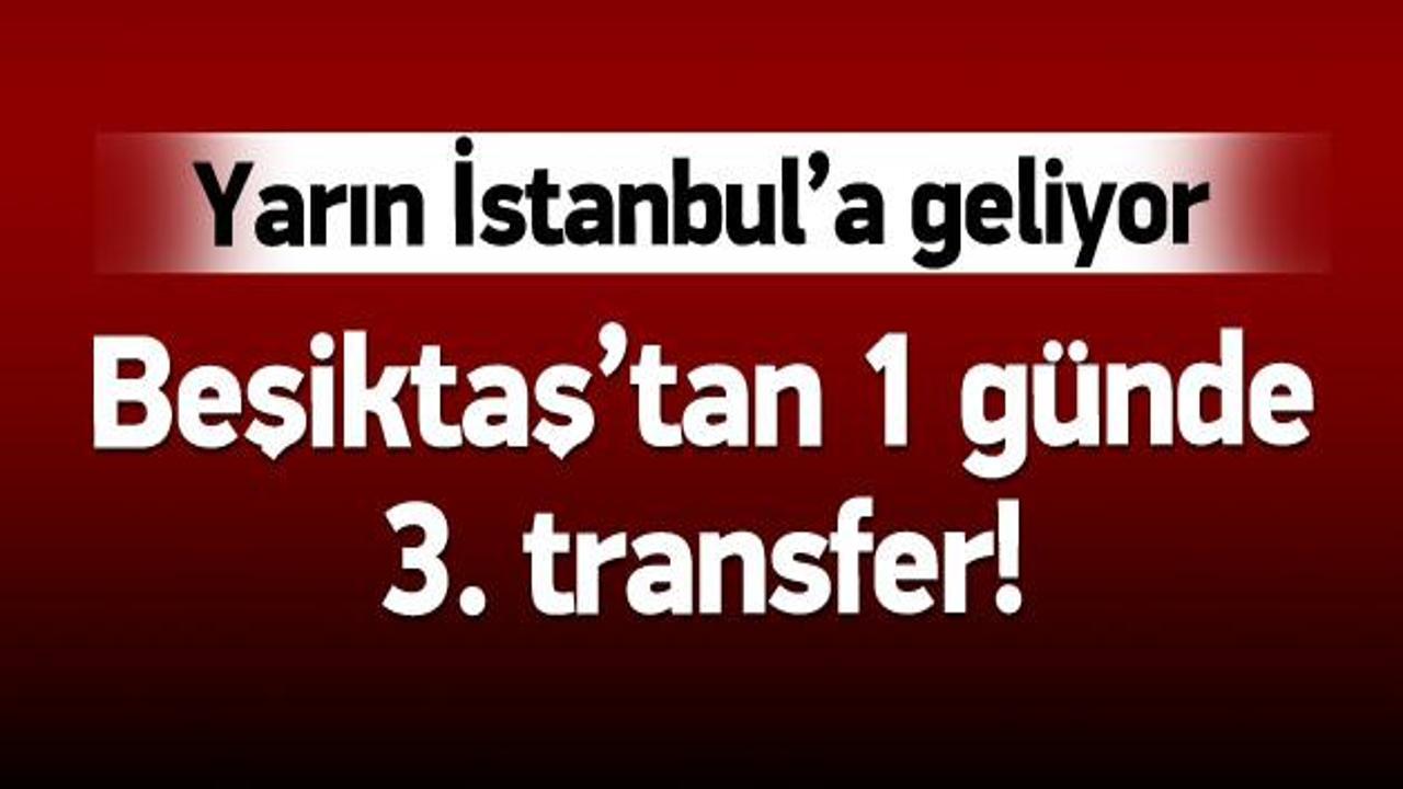 Beşiktaş durdurulamıyor! Bir günde 3 transfer