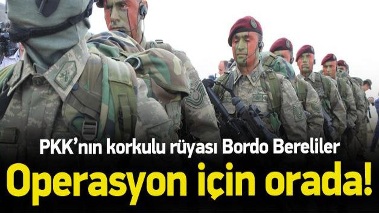 Bordo Bereliler operasyon için Diyarbakır'da