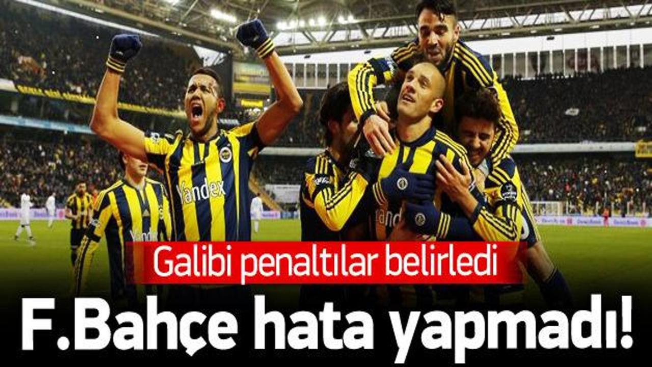 Fenerbahçe - Çaykur Rizespor: 2-1
