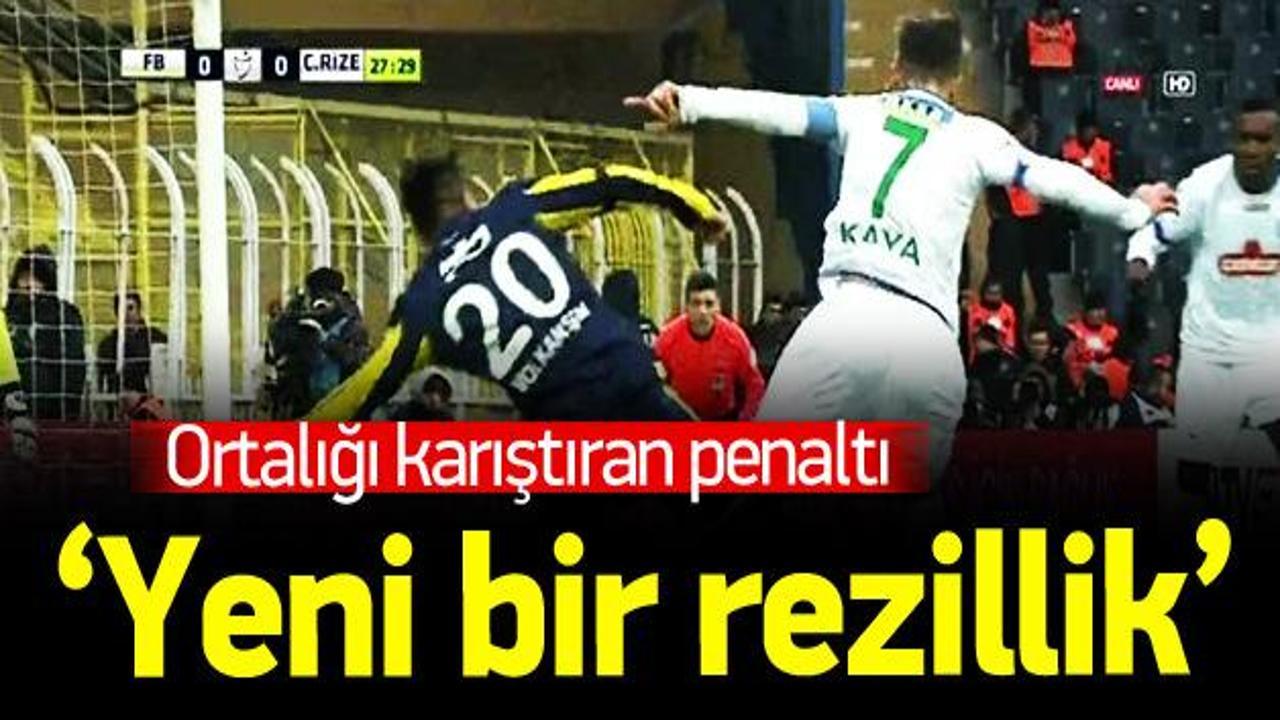 Kadıköy'de ortalığı karıştıran penaltı!