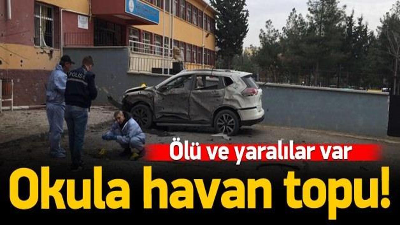 Kilis'te okulda patlama! &Ouml;l&uuml; ve yaralılar var