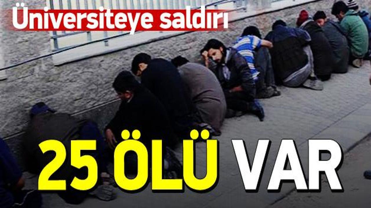 Pakistan'da saldırganlar &uuml;niversiteyi bastı