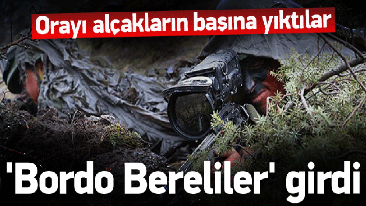 PKK'lıların bulunduğu bina başlarına yıkıldı