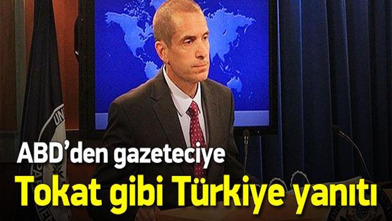 ABD'den gazeteciye tokat gibi Türkiye yanıtı