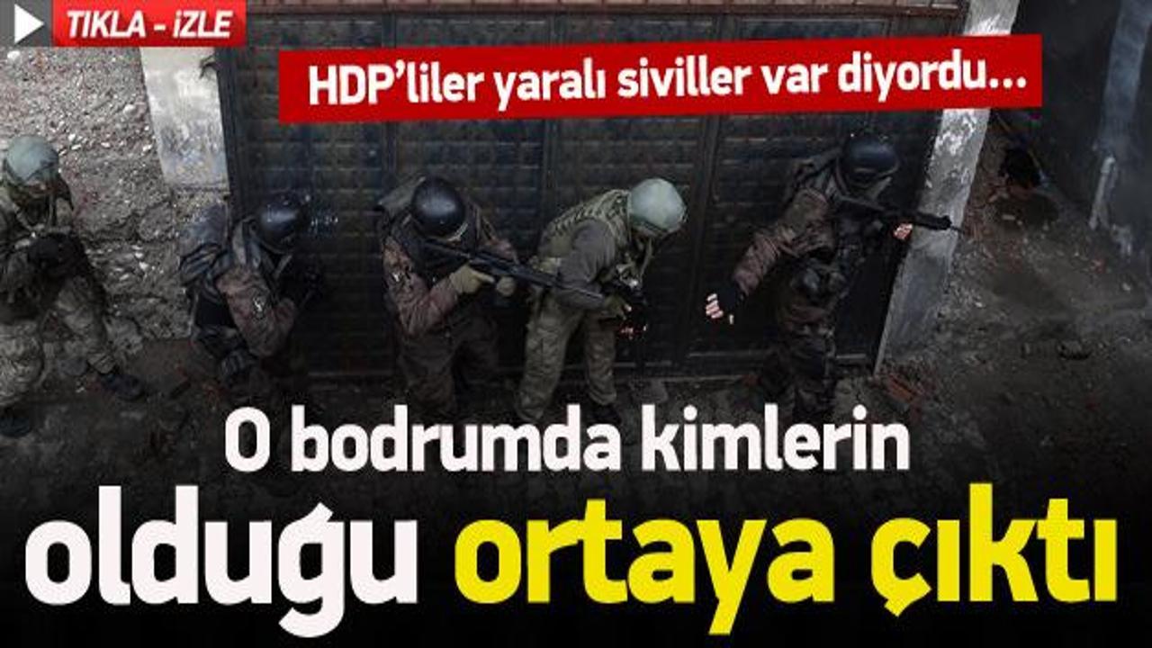 Cizre'deki bodrumda kimlerin olduğu ortaya &ccedil;ıktı