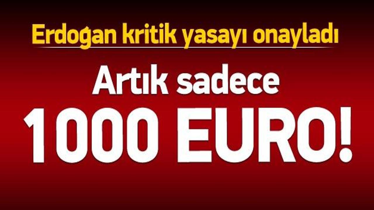 Cumhurbaşkanı Erdoğan, yasayı onayladı!
