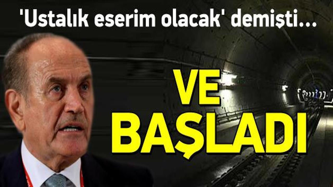 Haliç’e tüp geçit için çalışmalara başlandı