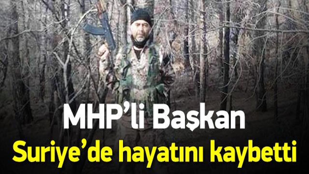 MHP'li İbrahim Küçük, Türkmendağı'nda şehit edildi