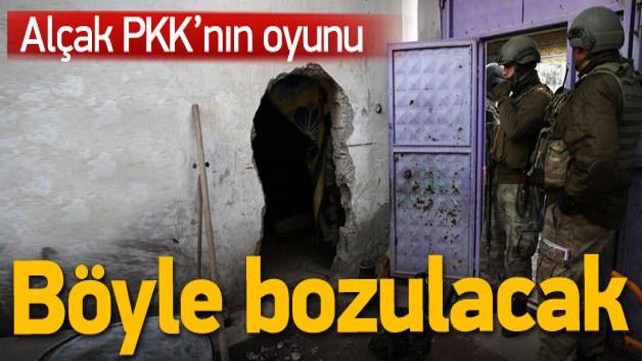 PKK’nın oyununa kameralı önlem