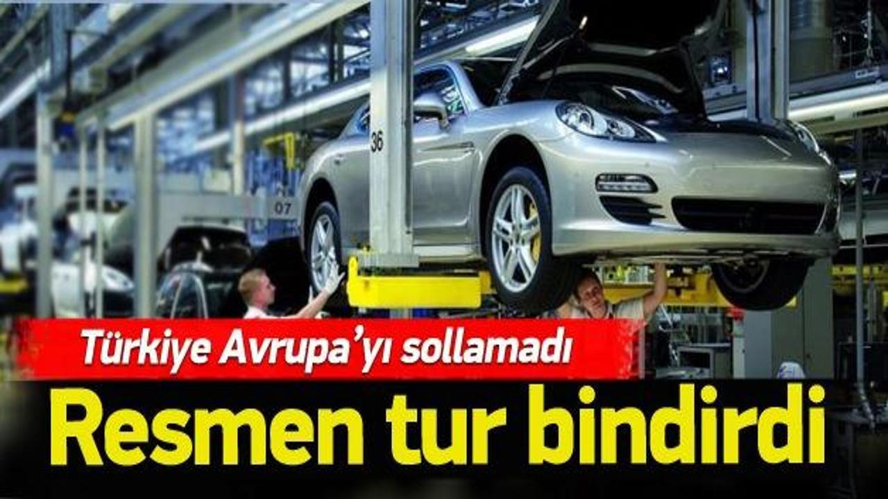 Türkiye otomotivde Avrupa'dan hızlı büyüdü