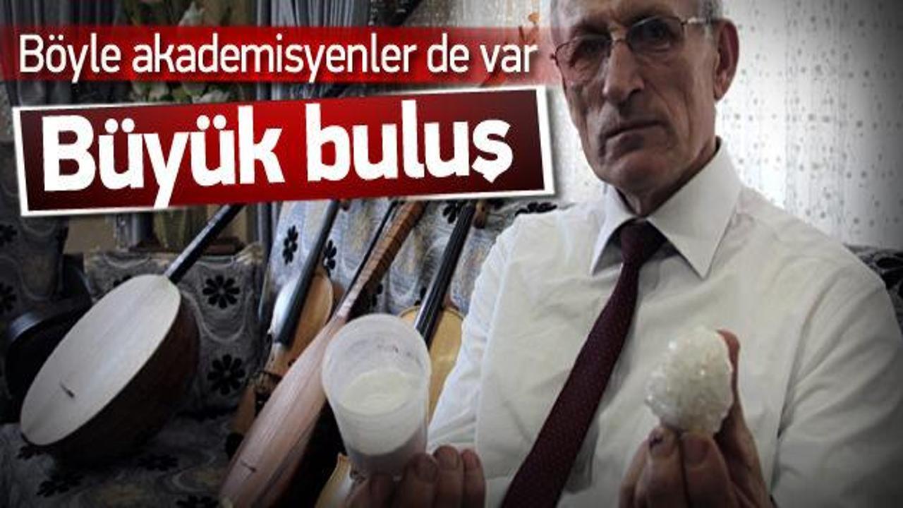 Akademisyenden bor madeniyle b&uuml;y&uuml;k buluş