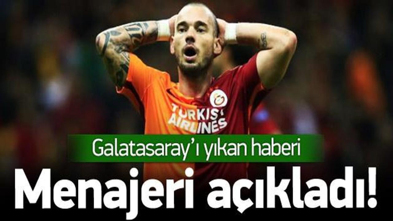 Galatasaray'ı yıkan haberi menajeri açıkladı!