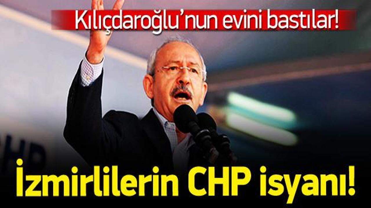 İzmirliler Kılıçdaroğlu ve CHP'yi protesto etti