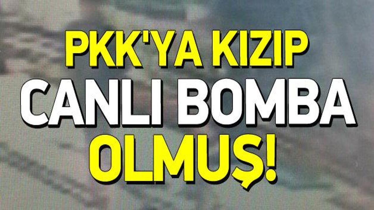 PKK'ya kızıp IŞİD'in canlı bombası olmuş!