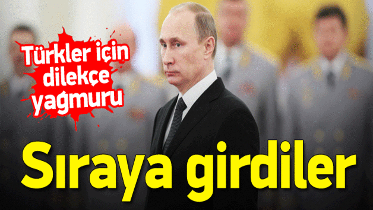 Ruslardan Türkler için yüzlerce dilekçe