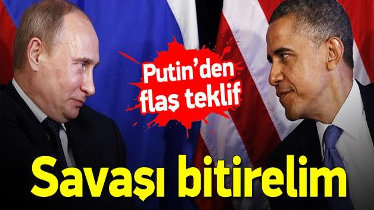 Rusya'dan Suriye'de ateşkes ilanı teklifi