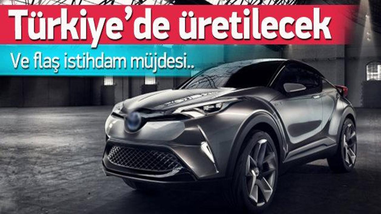Toyota'dan Türkiye'ye yeni model