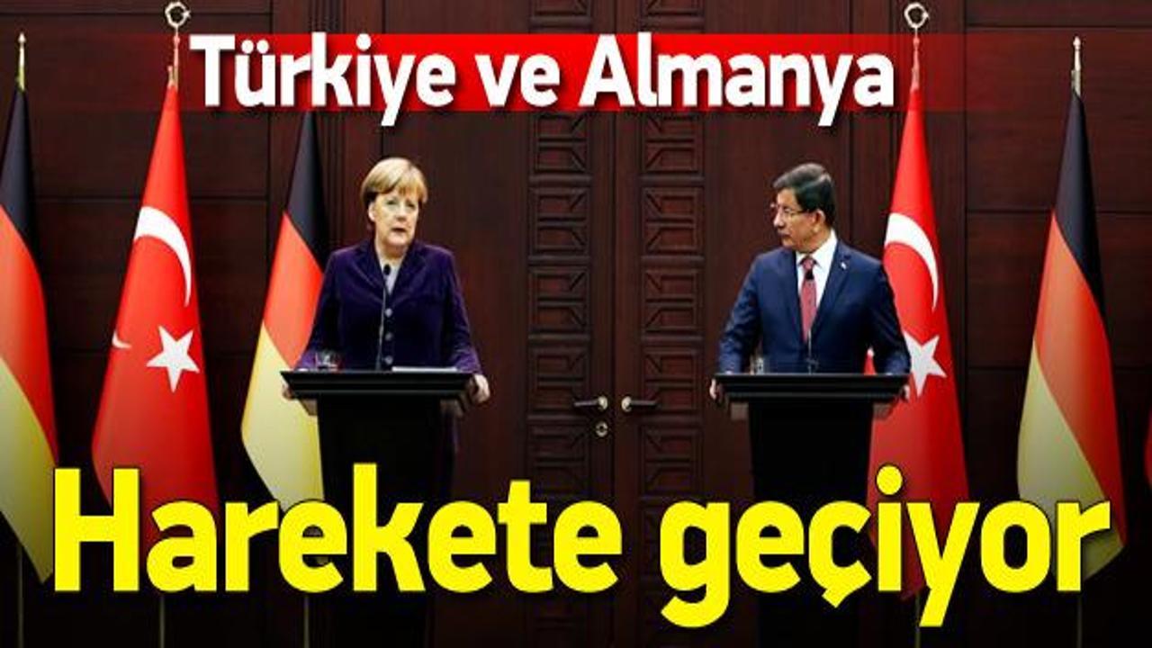 Türkiye ve Almanya harekete geçiyor