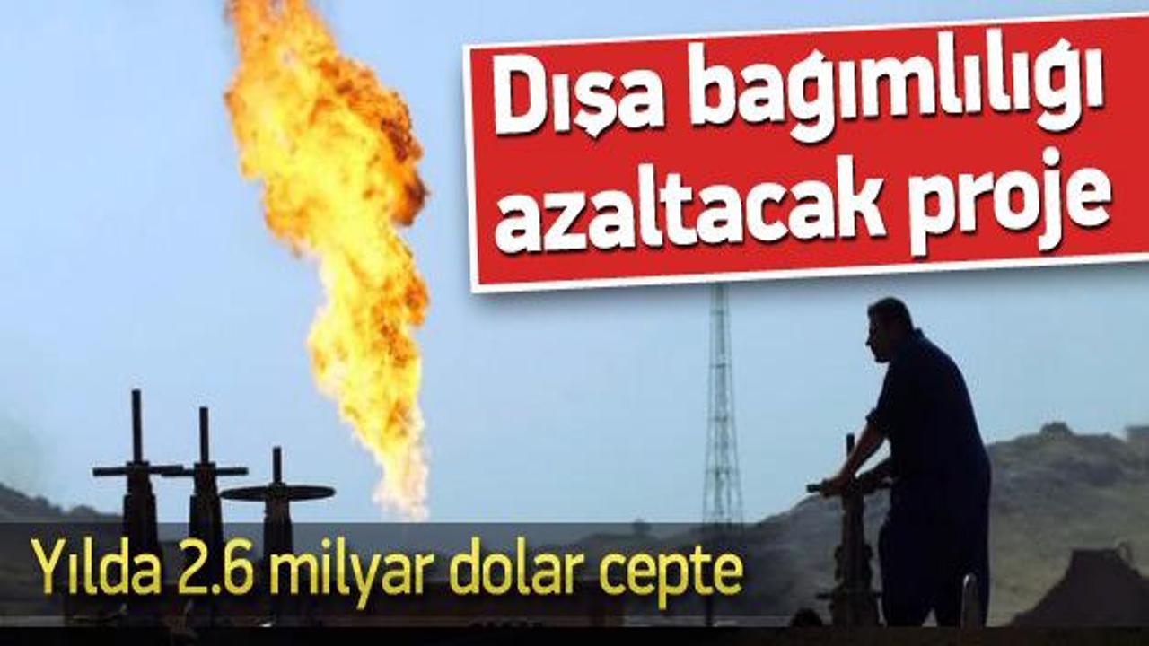 Yerli gaz i&ccedil;in d&uuml;ğmeye basıldı