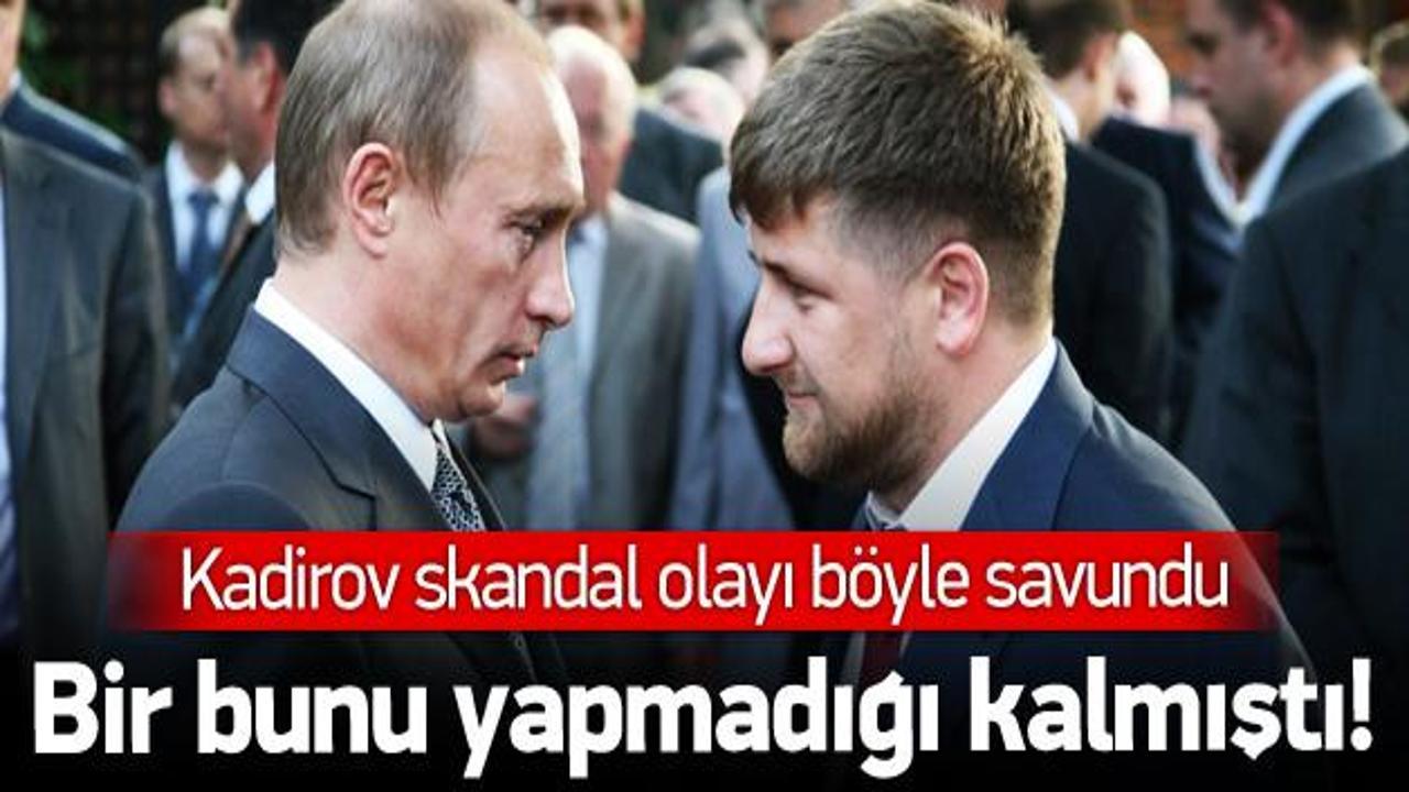 Kadirov skandal tişörtü böyle savundu!