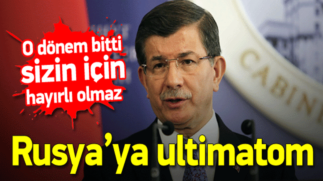Davutoğlu: Sovyetler Birliği d&ouml;nemi bitmiştir