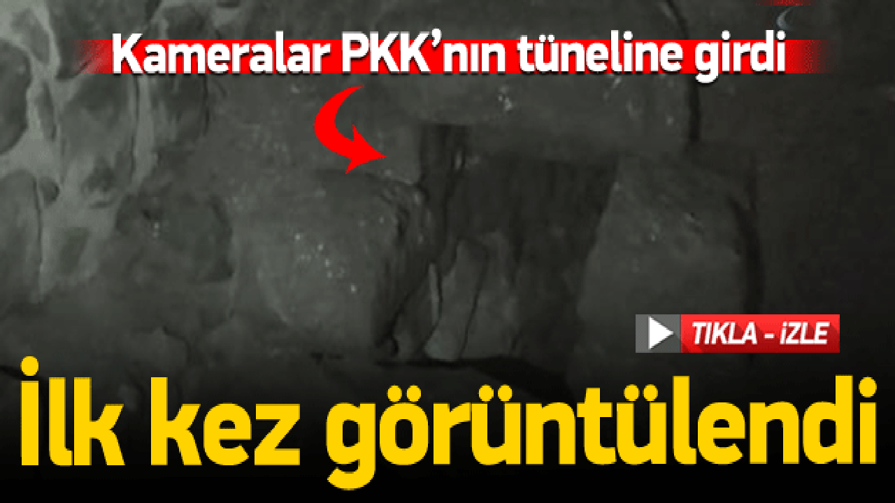 İşte ter&ouml;ristlerin ka&ccedil;mak i&ccedil;in kullandığı t&uuml;nel