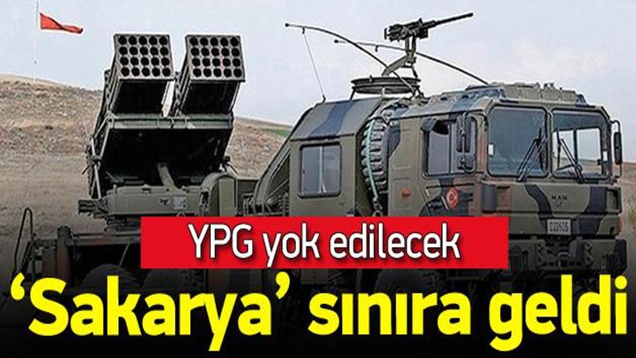 Sakarya roketatarlarının namlusu YPG’ye çevrildi