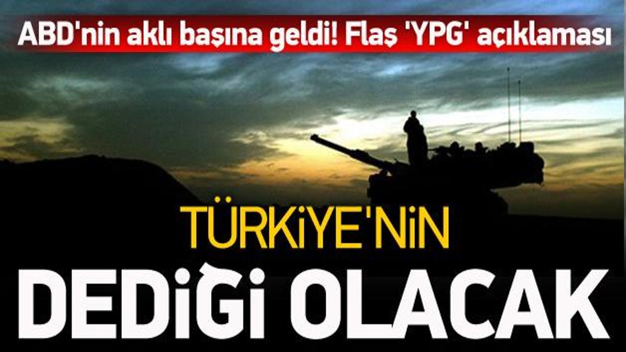 ABD'den YPG'ye: Minnağ'dan çekilin