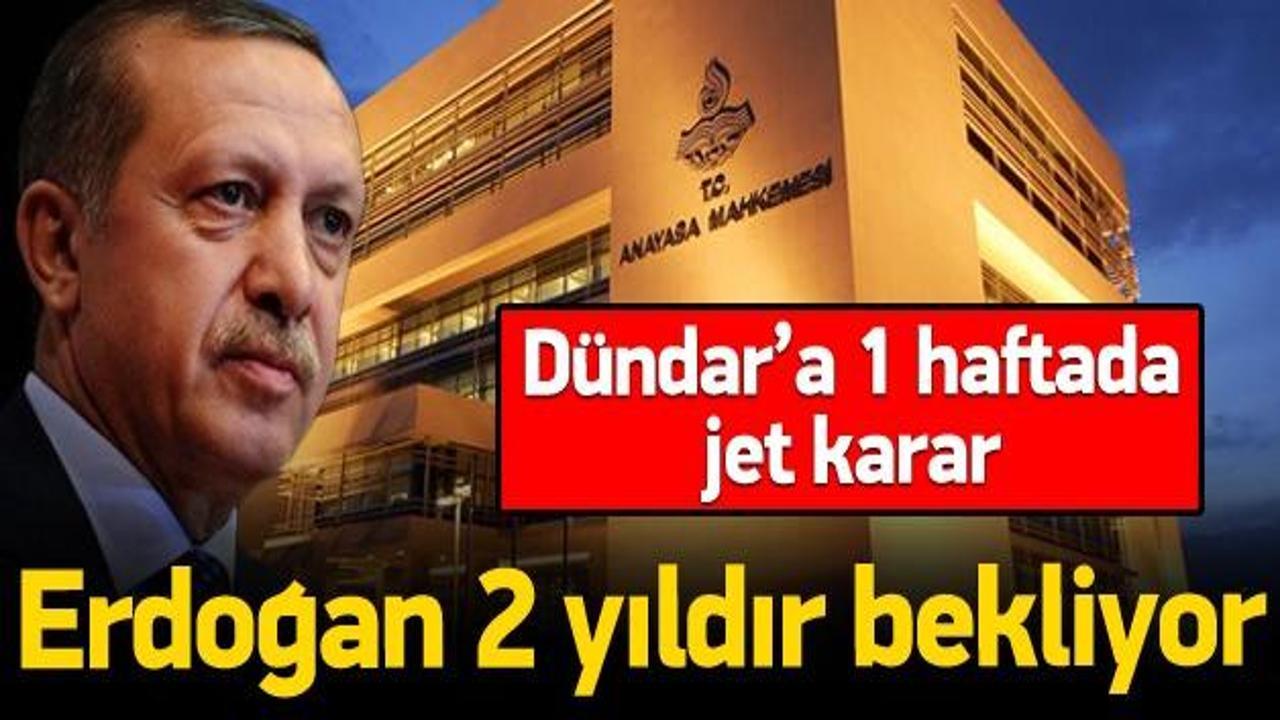 Dündar'a 1 haftada karar, Erdoğan 2 yıldır rafta!