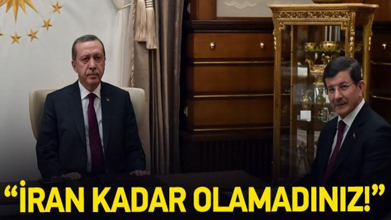 “İran kadar olamadınız”