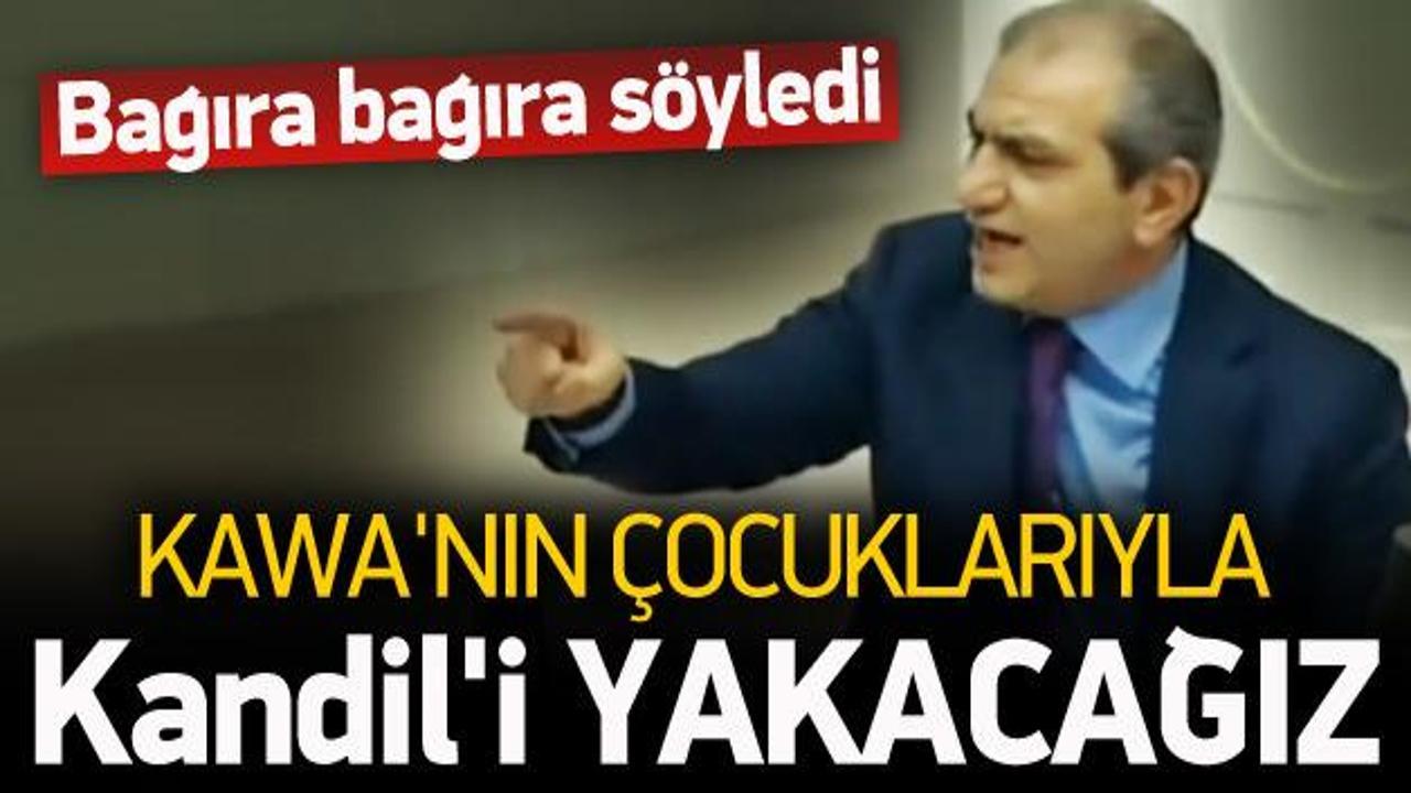 'Kawa'nın &ccedil;ocukları Kandil'i başınıza yıkacak'
