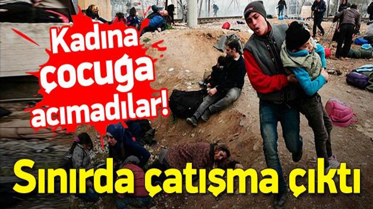 Makedonya polisi m&uuml;ltecilere m&uuml;dahale etti