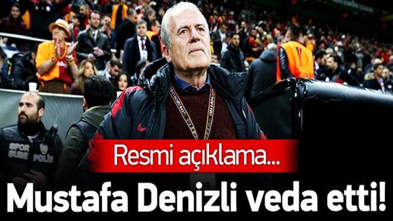 Mustafa Denizli Galatasaray'a veda etti!