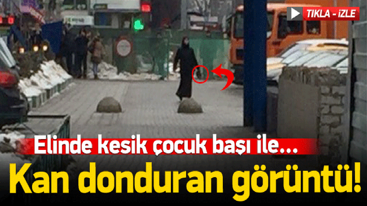 Rusya'da kan donduran g&ouml;r&uuml;nt&uuml;!