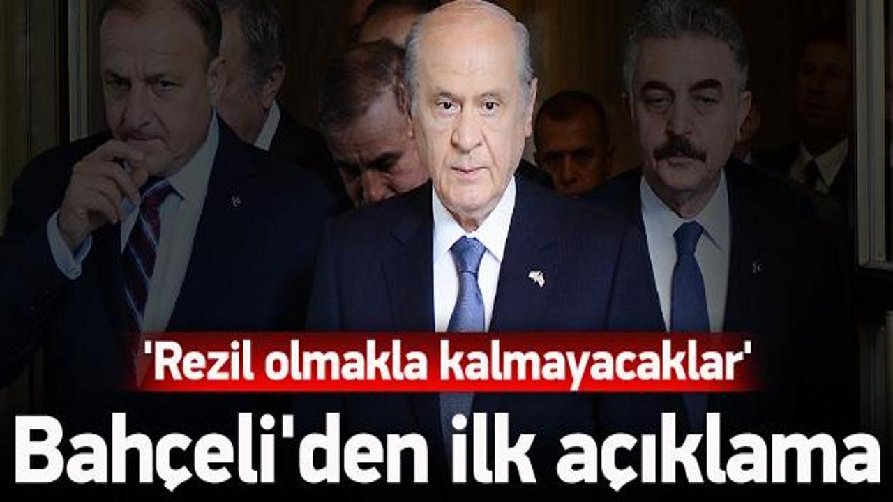 Devlet Bahçeli'den saldırı sonrası ilk açıklama
