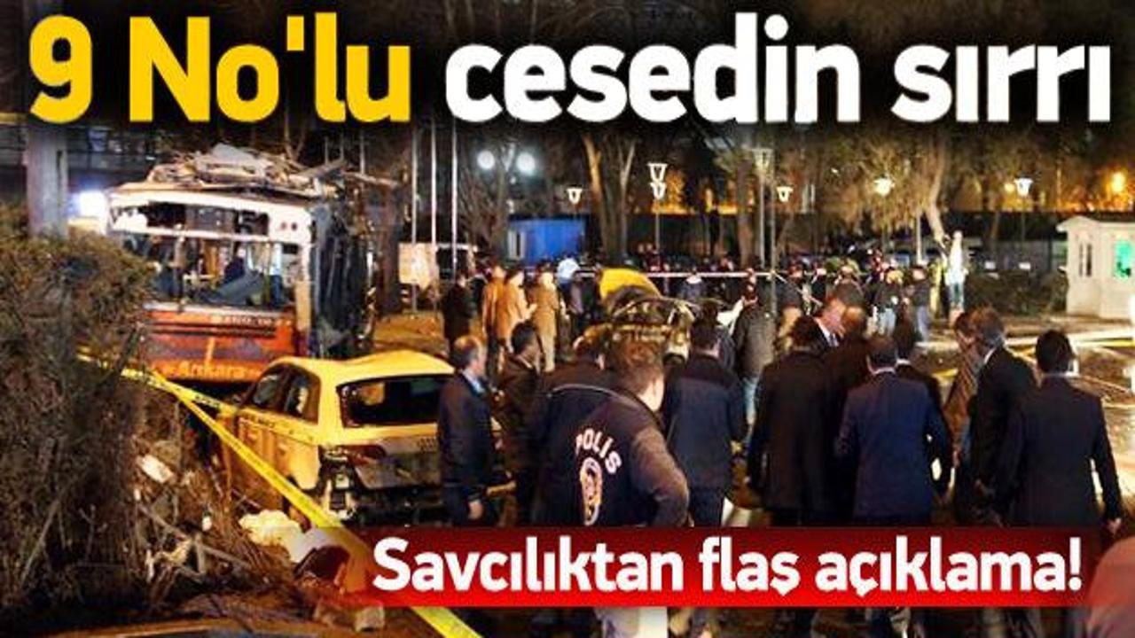 Ankara'daki saldırıda '9' numaralı cesedin sırrı