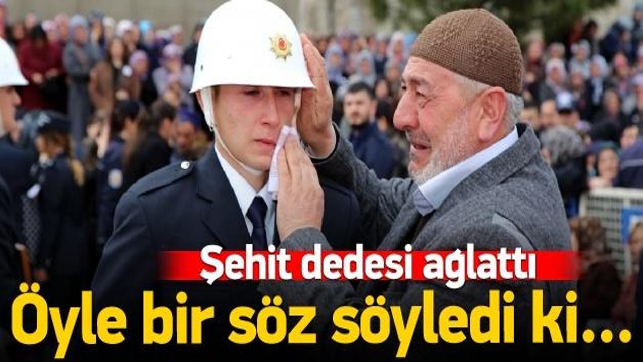 G&ouml;zyaşlarını silerken &ouml;yle bir s&ouml;z s&ouml;yledi ki...