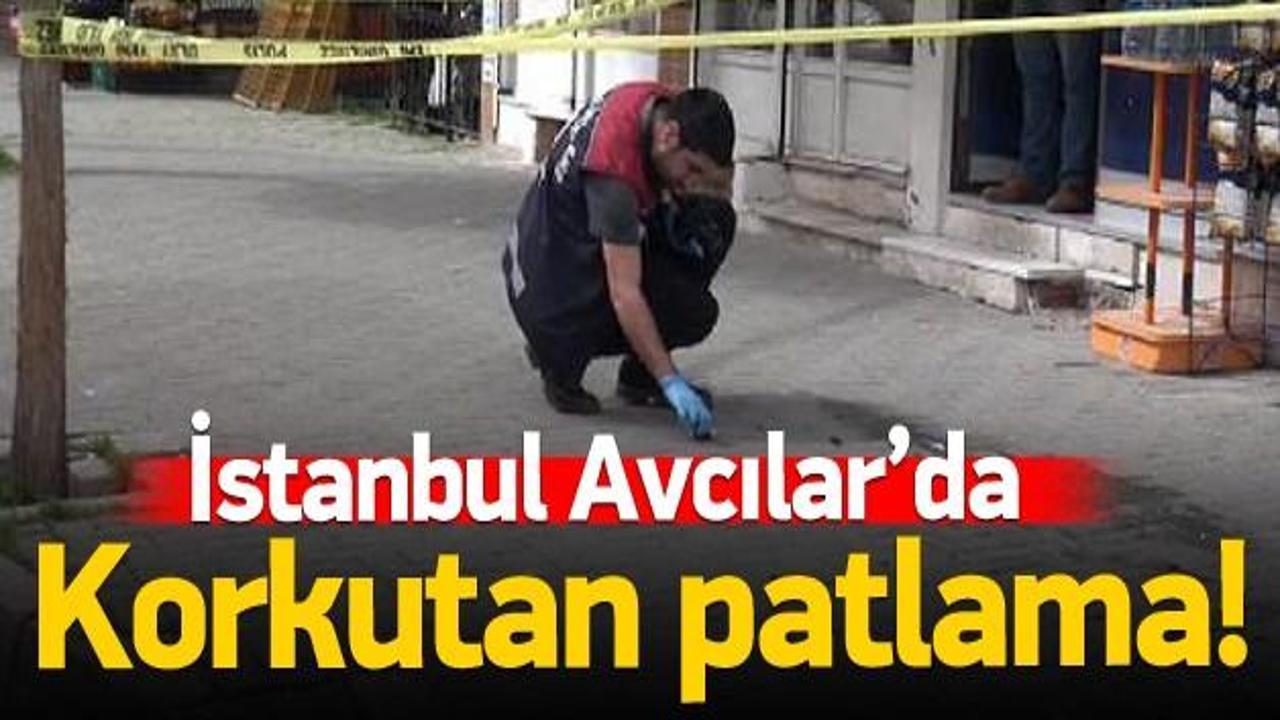 İstanbul-Avcılar'da patlama!