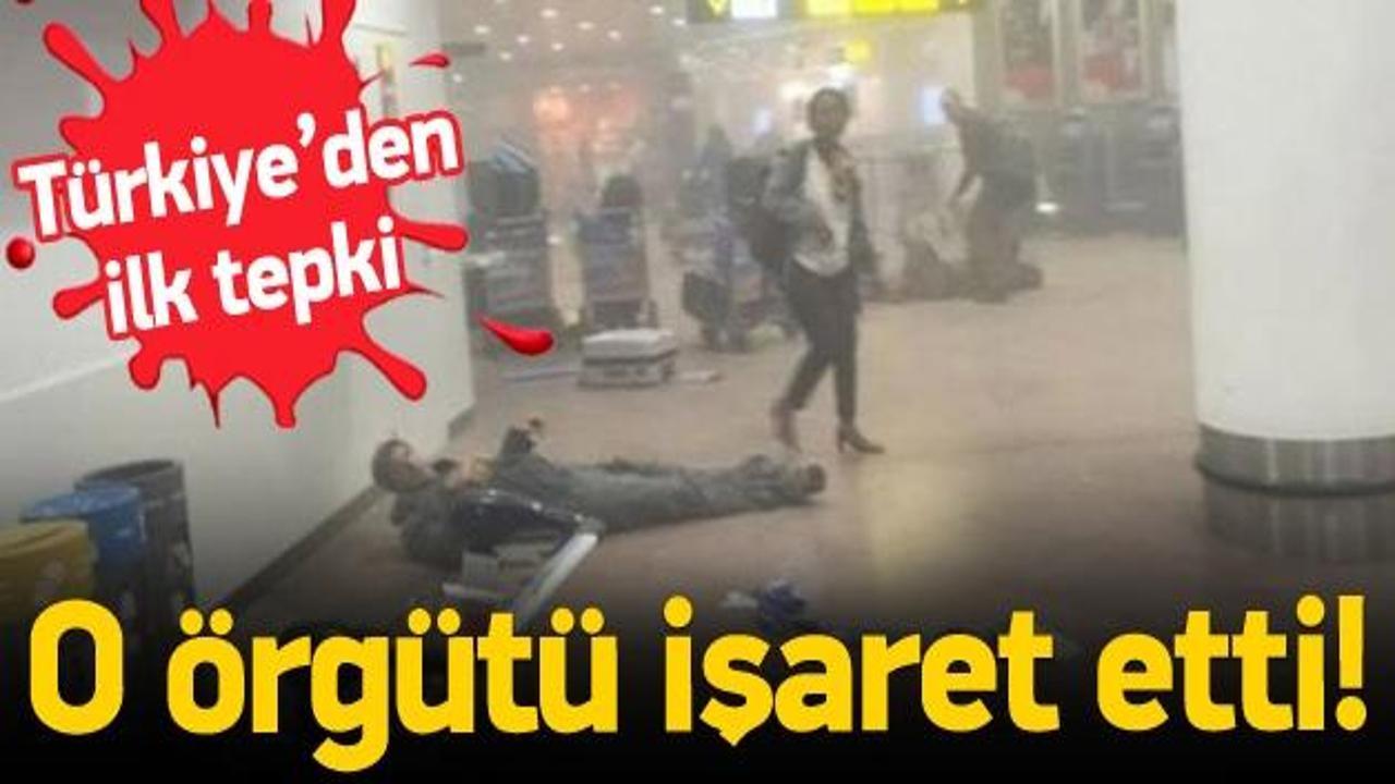 Türkiye'den Brüksel saldırısına ilk tepki!