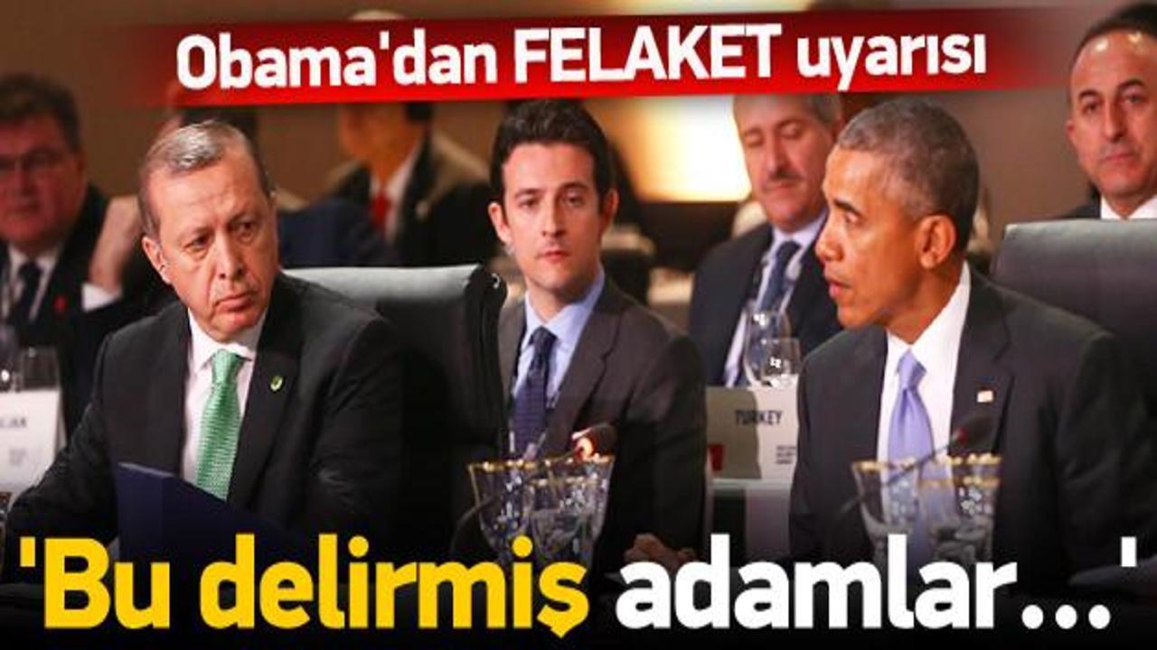 Barack Obama'dan korkutan uyarı