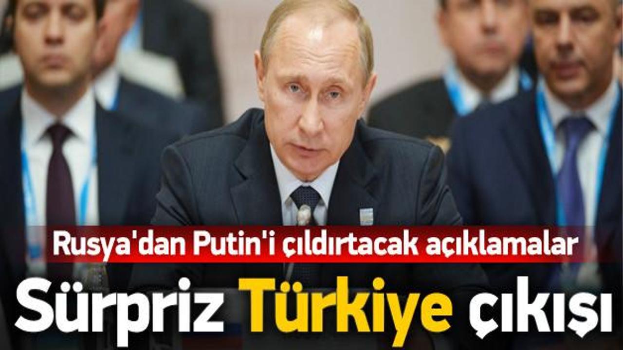 Rusya'dan Putin'i çıldırtacak Türkiye açıklaması