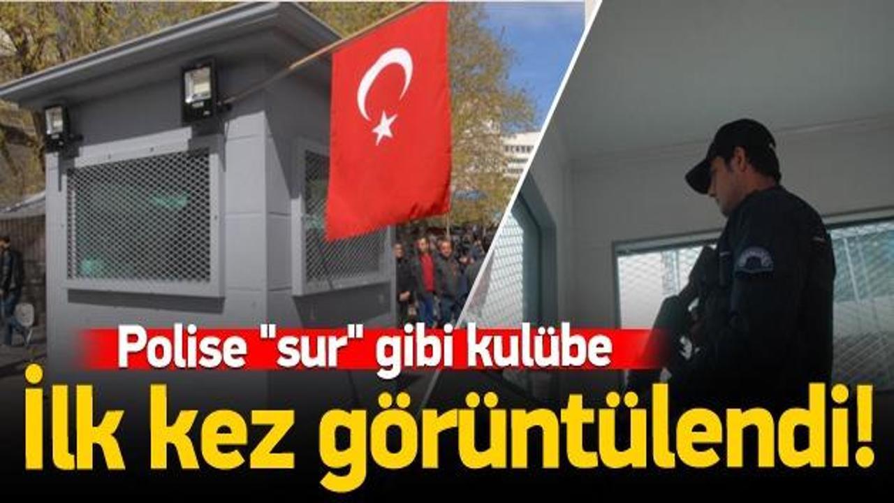 Sur'da polise "sur" gibi kulübe!