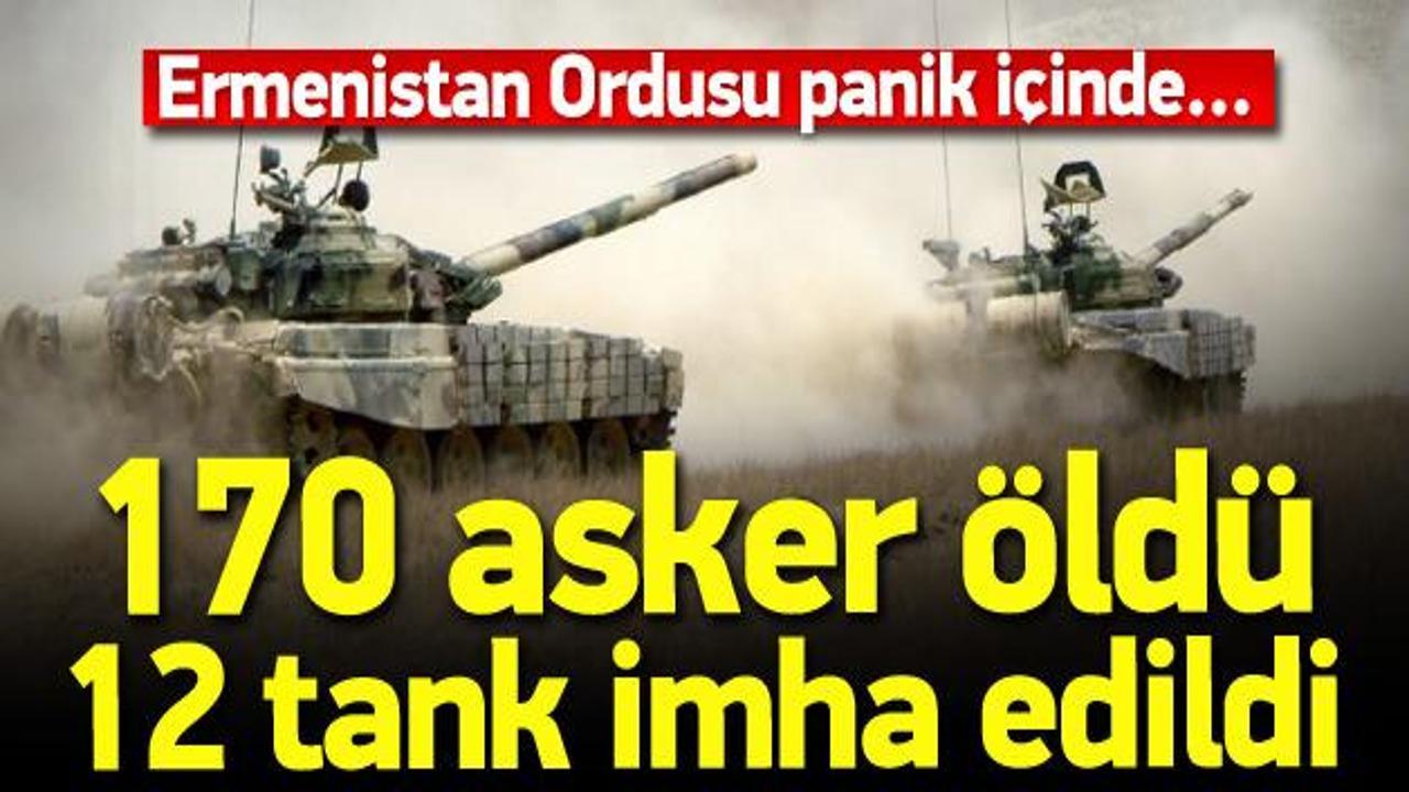 170 Ermeni askeri öldürüldü