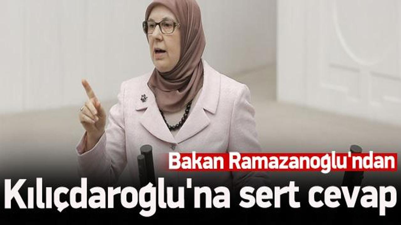 Bakan Ramazanoğlu'ndan Kılıçdaroğlu'na sert cevap
