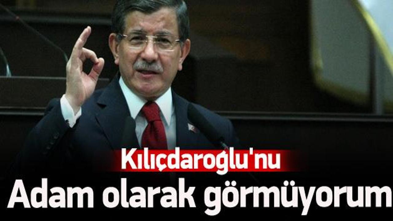 Başbakan: Kılıçdaroğlu adam olmadığını gösterdi