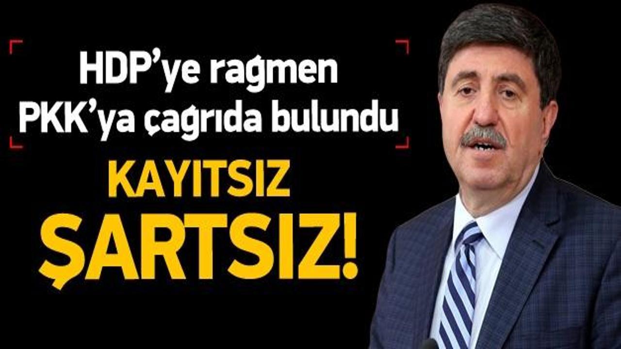 HDP'li Tan: PKK kayıtsız, şartsız silah bıraksın!
