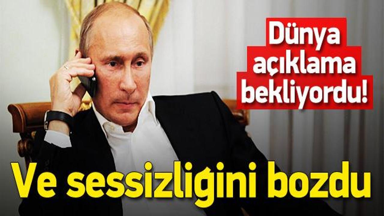 Putin Panama Belgeleri için sessizliğini bozdu