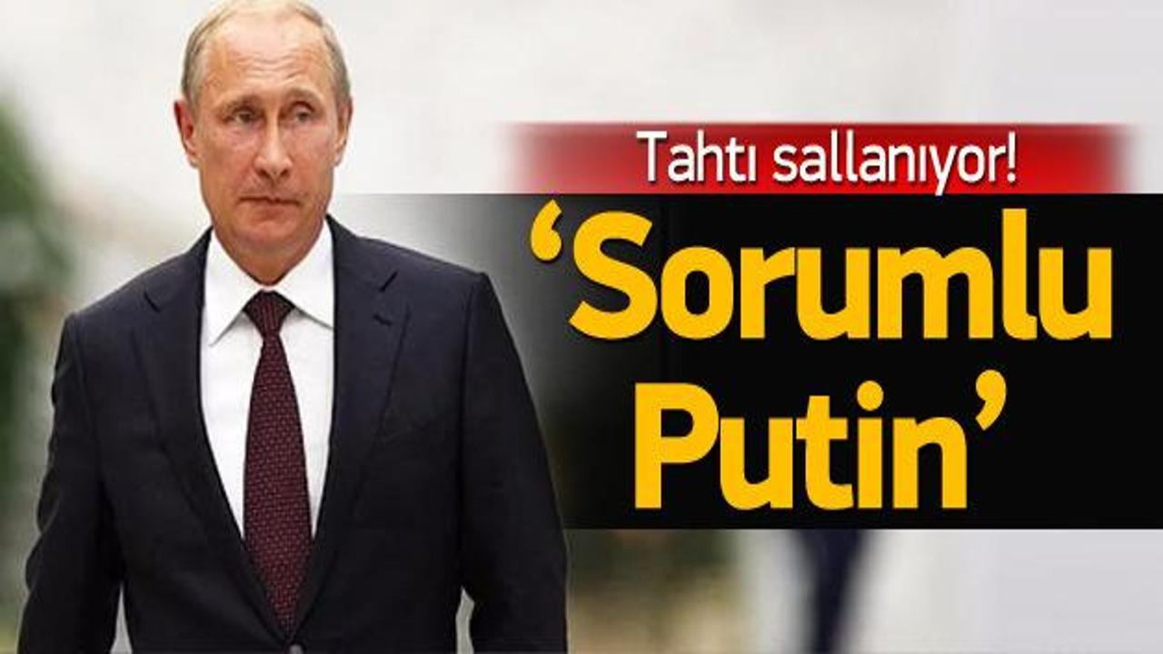 Ruslar yolsuzluktan Putin'i sorumlu tutuyor