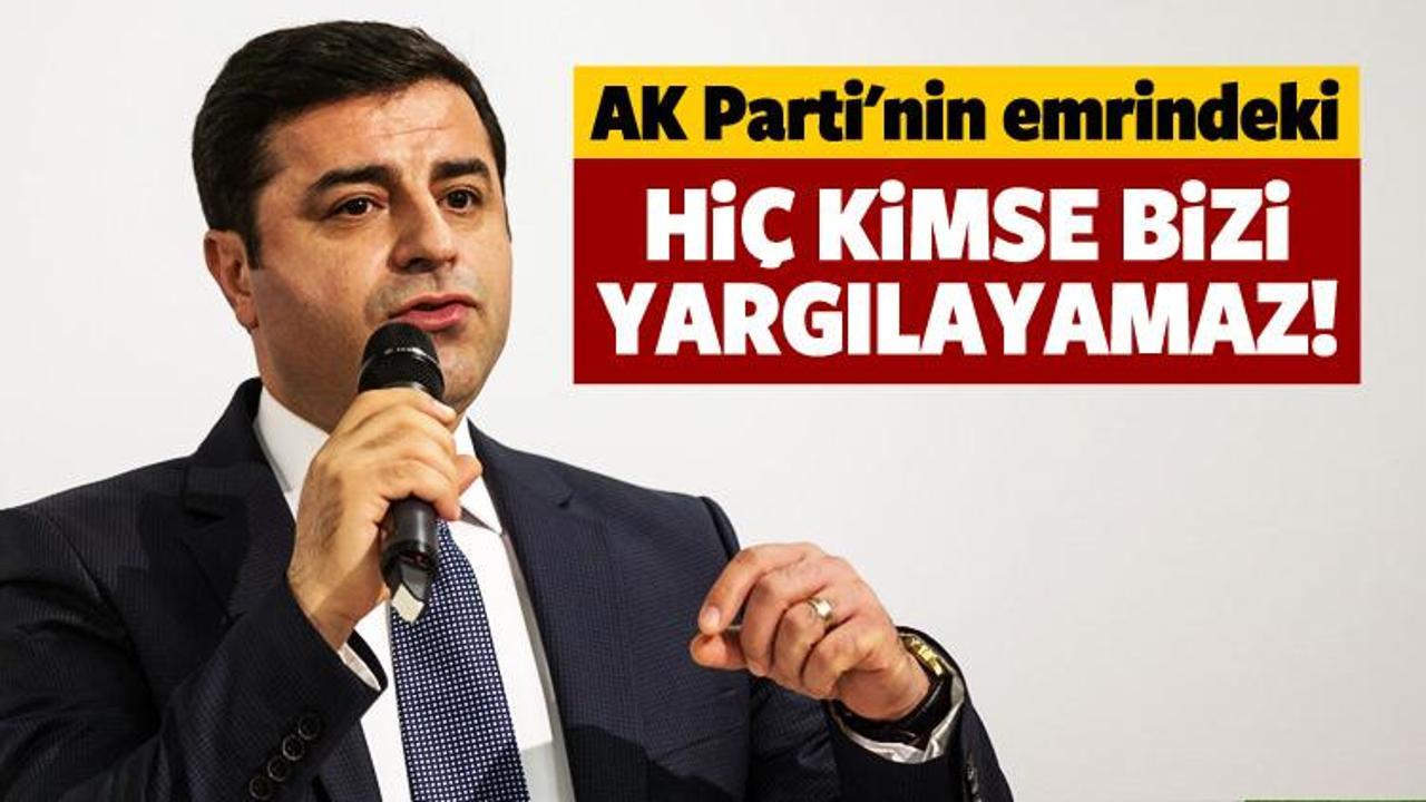 Demirtaş'tan AK Parti'ye ağır sözler